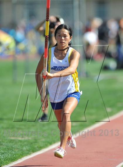 Thumbnail 2 in CIF SS Track and Field Finals (Girls Pole Vault) photogallery.