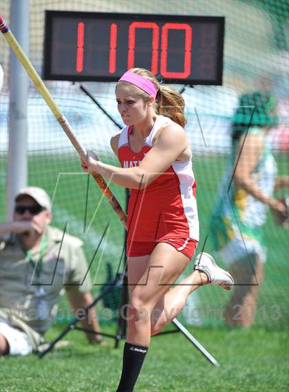 Thumbnail 1 in CIF SS Track and Field Finals (Girls Pole Vault) photogallery.
