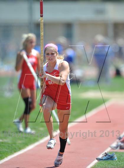 Thumbnail 3 in CIF SS Track and Field Finals (Girls Pole Vault) photogallery.
