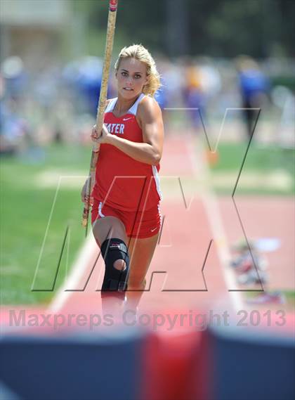 Thumbnail 3 in CIF SS Track and Field Finals (Girls Pole Vault) photogallery.