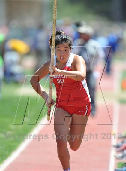 Thumbnail 1 in CIF SS Track and Field Finals (Girls Pole Vault) photogallery.