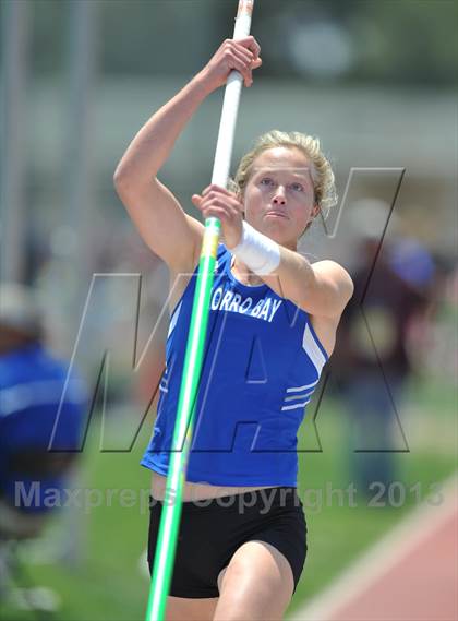 Thumbnail 1 in CIF SS Track and Field Finals (Girls Pole Vault) photogallery.