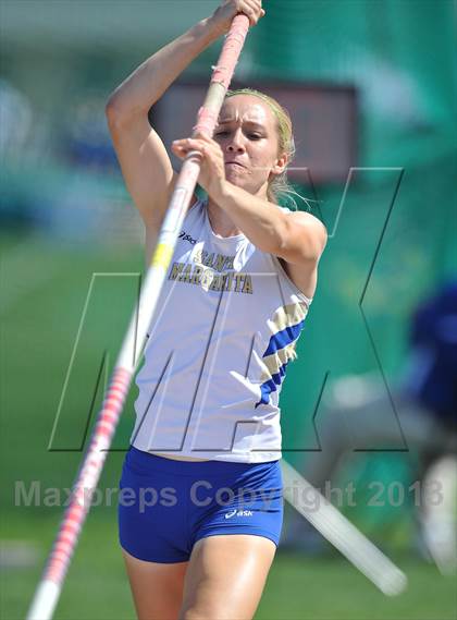 Thumbnail 3 in CIF SS Track and Field Finals (Girls Pole Vault) photogallery.