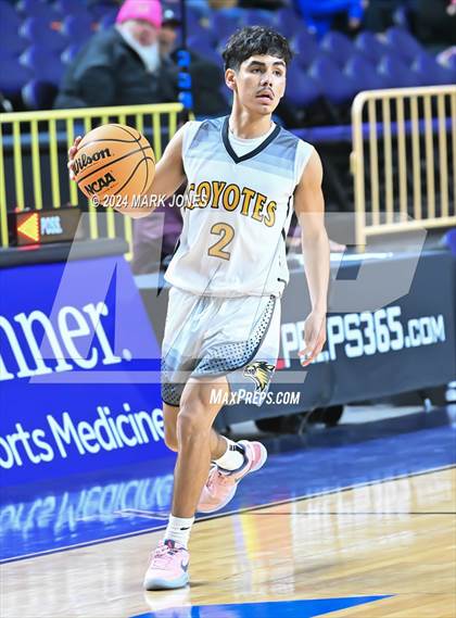 Thumbnail 2 in Arizona Lutheran Academy vs. Rancho Solano Prep (AIA 2A Semifinal) photogallery.