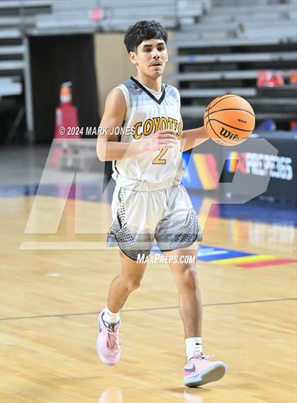Thumbnail 2 in Arizona Lutheran Academy vs. Rancho Solano Prep (AIA 2A Semifinal) photogallery.