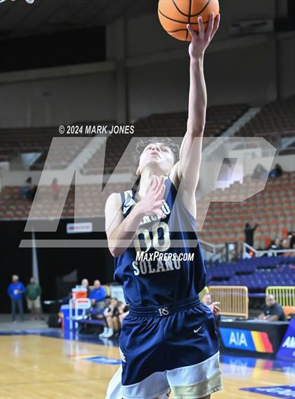 Thumbnail 2 in Arizona Lutheran Academy vs. Rancho Solano Prep (AIA 2A Semifinal) photogallery.