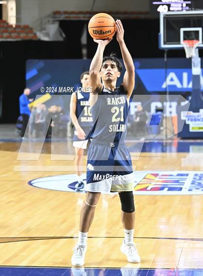 Thumbnail 2 in Arizona Lutheran Academy vs. Rancho Solano Prep (AIA 2A Semifinal) photogallery.