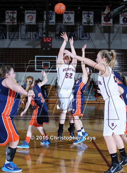 Thumbnail 1 in Carterville @ Benton (Rangerette Christmas Classic) photogallery.