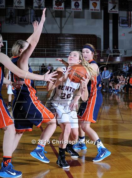 Thumbnail 3 in Carterville @ Benton (Rangerette Christmas Classic) photogallery.
