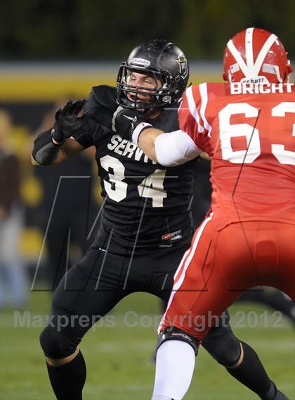 Thumbnail 3 in Servite vs. Mater Dei photogallery.