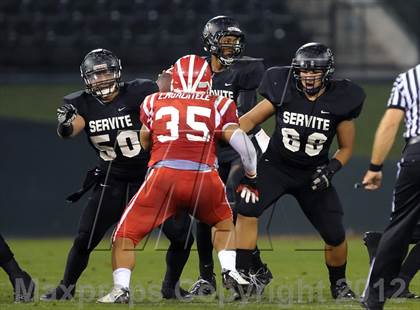 Thumbnail 2 in Servite vs. Mater Dei photogallery.