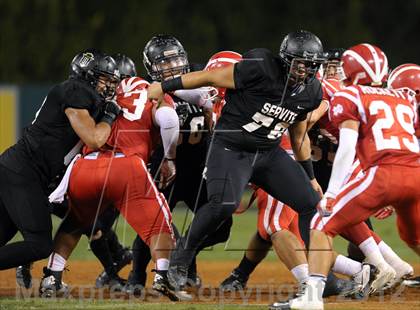 Thumbnail 3 in Servite vs. Mater Dei photogallery.