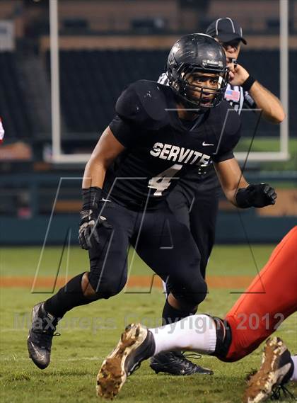 Thumbnail 2 in Servite vs. Mater Dei photogallery.