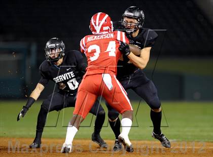Thumbnail 1 in Servite vs. Mater Dei photogallery.
