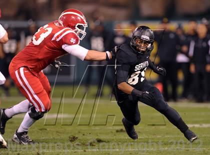 Thumbnail 1 in Servite vs. Mater Dei photogallery.