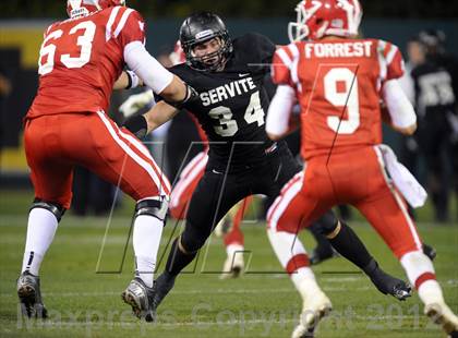 Thumbnail 1 in Servite vs. Mater Dei photogallery.