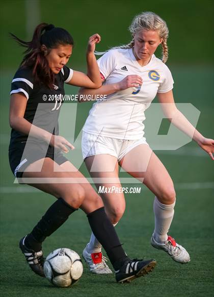 Thumbnail 2 in Grossmont @ Flintridge Sacred Heart (CIF SoCal D3 Regional Semi-Final) photogallery.