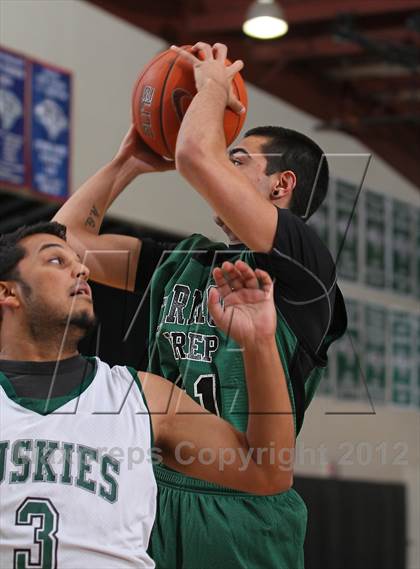 Thumbnail 3 in Fairmont Prep vs. Fairmont Prep Alumni photogallery.