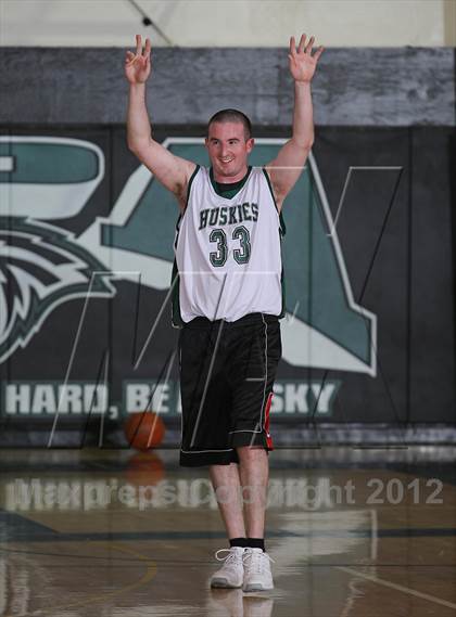 Thumbnail 1 in Fairmont Prep vs. Fairmont Prep Alumni photogallery.
