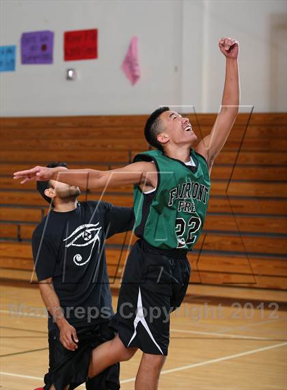 Thumbnail 2 in Fairmont Prep vs. Fairmont Prep Alumni photogallery.