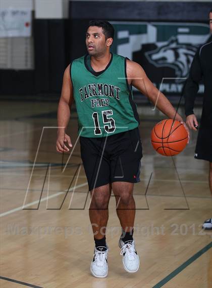 Thumbnail 2 in Fairmont Prep vs. Fairmont Prep Alumni photogallery.