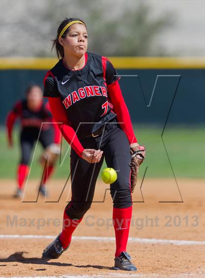 Thumbnail 2 in Madison vs. Wagner (NISD Softball Tournament) photogallery.