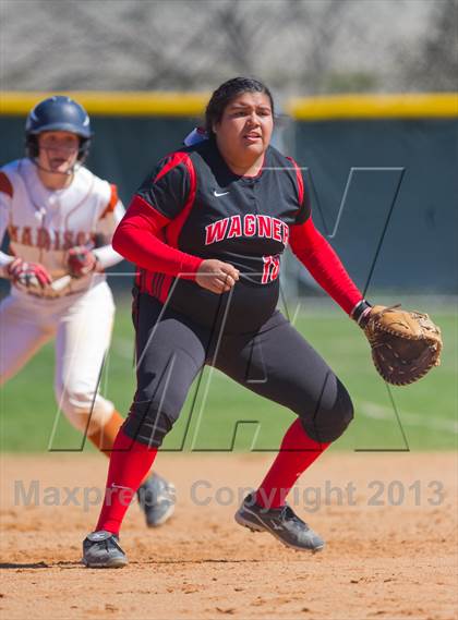 Thumbnail 2 in Madison vs. Wagner (NISD Softball Tournament) photogallery.