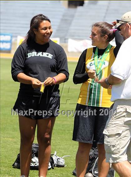 Thumbnail 1 in CIF NCS Masters Track & Field Championships (Girls Shot Put) photogallery.