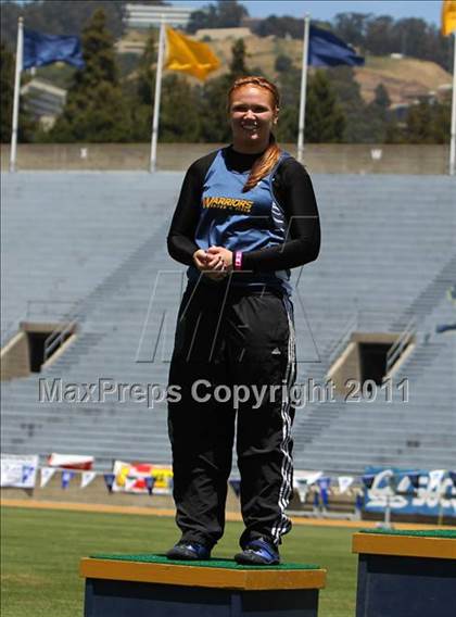 Thumbnail 2 in CIF NCS Masters Track & Field Championships (Girls Shot Put) photogallery.