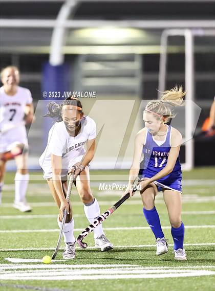 Thumbnail 1 in Los Gatos vs. St. Ignatius College Preparatory (CIFCCS Championship) photogallery.