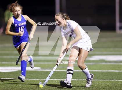 Thumbnail 2 in Los Gatos vs. St. Ignatius College Preparatory (CIFCCS Championship) photogallery.