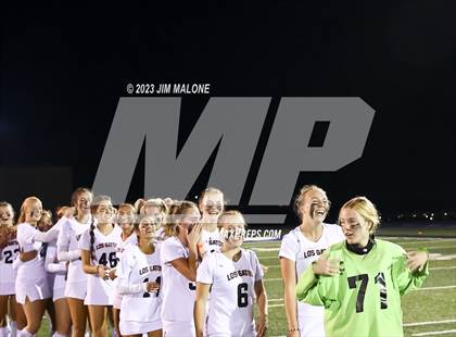 Thumbnail 2 in Los Gatos vs. St. Ignatius College Preparatory (CIFCCS Championship) photogallery.