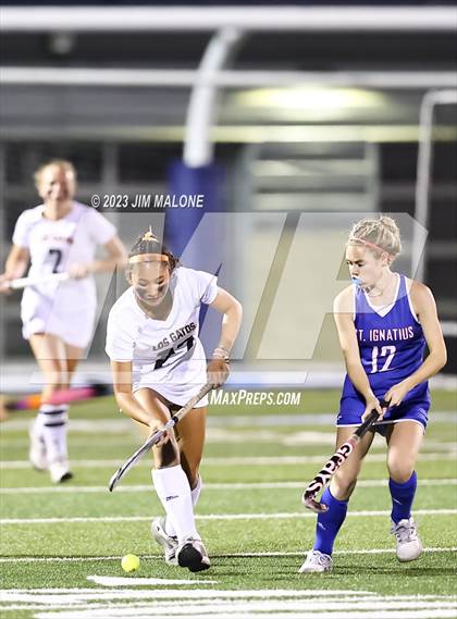 Thumbnail 3 in Los Gatos vs. St. Ignatius College Preparatory (CIFCCS Championship) photogallery.