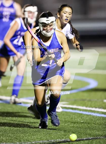 Thumbnail 1 in Los Gatos vs. St. Ignatius College Preparatory (CIFCCS Championship) photogallery.
