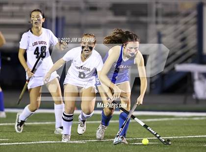 Thumbnail 1 in Los Gatos vs. St. Ignatius College Preparatory (CIFCCS Championship) photogallery.