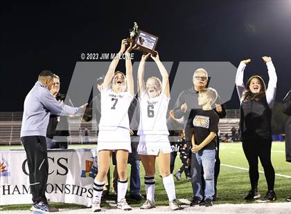Thumbnail 2 in Los Gatos vs. St. Ignatius College Preparatory (CIFCCS Championship) photogallery.