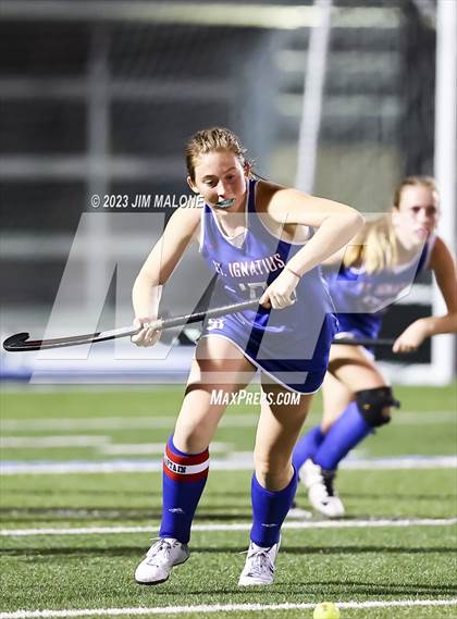 Thumbnail 2 in Los Gatos vs. St. Ignatius College Preparatory (CIFCCS Championship) photogallery.
