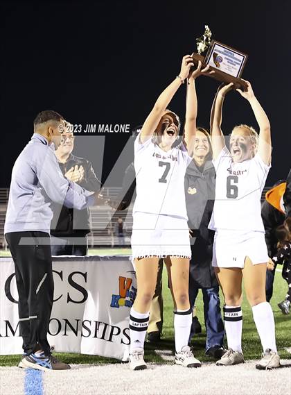 Thumbnail 1 in Los Gatos vs. St. Ignatius College Preparatory (CIFCCS Championship) photogallery.