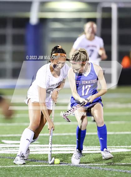 Thumbnail 3 in Los Gatos vs. St. Ignatius College Preparatory (CIFCCS Championship) photogallery.