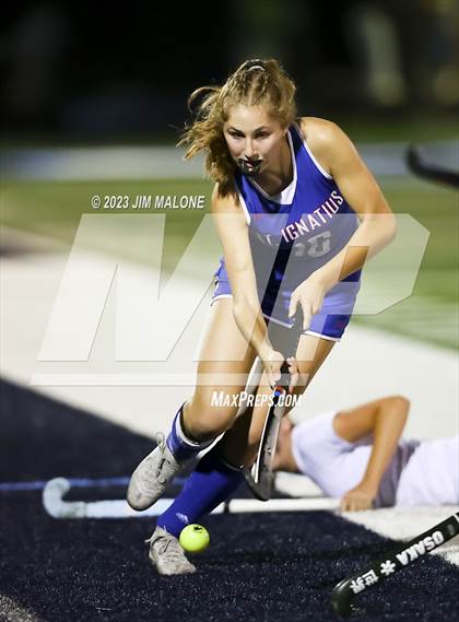 Thumbnail 1 in Los Gatos vs. St. Ignatius College Preparatory (CIFCCS Championship) photogallery.