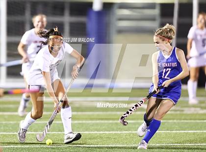 Thumbnail 2 in Los Gatos vs. St. Ignatius College Preparatory (CIFCCS Championship) photogallery.