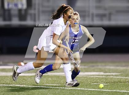 Thumbnail 2 in Los Gatos vs. St. Ignatius College Preparatory (CIFCCS Championship) photogallery.