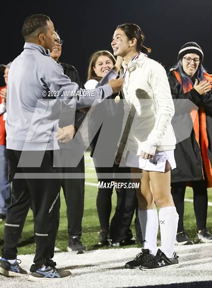 Thumbnail 3 in Los Gatos vs. St. Ignatius College Preparatory (CIFCCS Championship) photogallery.