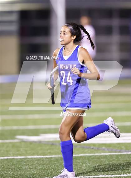 Thumbnail 1 in Los Gatos vs. St. Ignatius College Preparatory (CIFCCS Championship) photogallery.