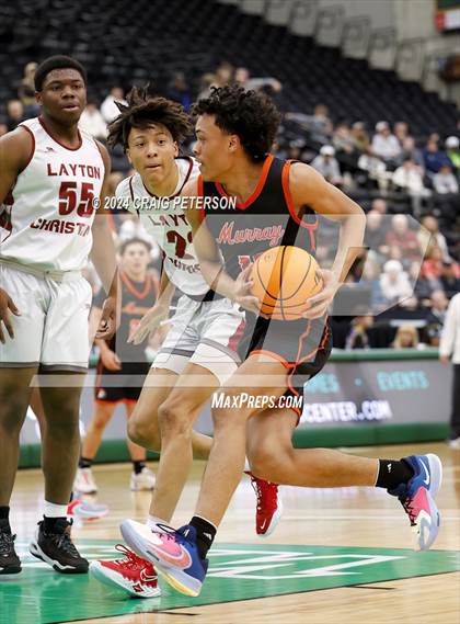 Thumbnail 2 in Layton Christian Academy vs. Murray (UHSAA 4A Quarterfinals) photogallery.