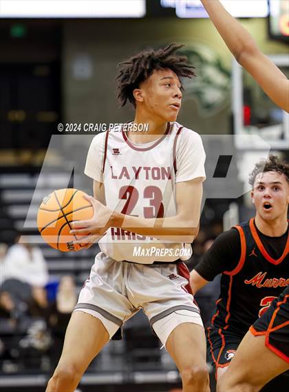 Thumbnail 1 in Layton Christian Academy vs. Murray (UHSAA 4A Quarterfinals) photogallery.