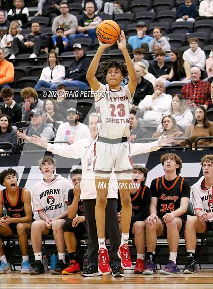 Thumbnail 3 in Layton Christian Academy vs. Murray (UHSAA 4A Quarterfinals) photogallery.