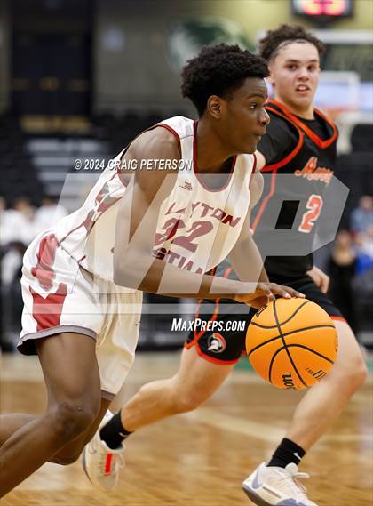 Thumbnail 1 in Layton Christian Academy vs. Murray (UHSAA 4A Quarterfinals) photogallery.