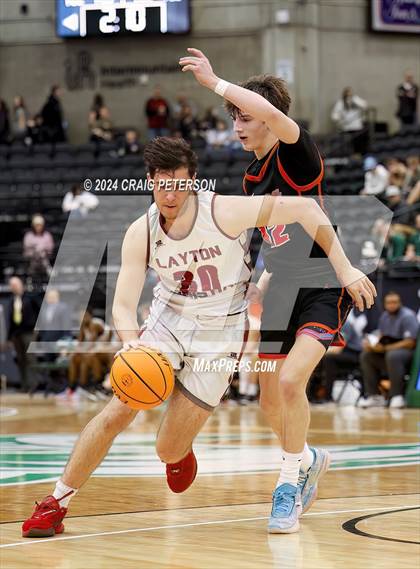 Thumbnail 2 in Layton Christian Academy vs. Murray (UHSAA 4A Quarterfinals) photogallery.