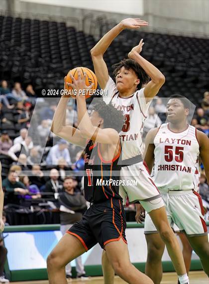 Thumbnail 3 in Layton Christian Academy vs. Murray (UHSAA 4A Quarterfinals) photogallery.